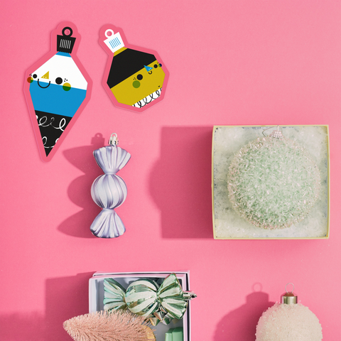 Holiday Ornament Gift Tags