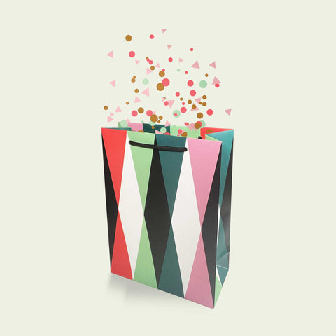 Large Triangles Gift Bag