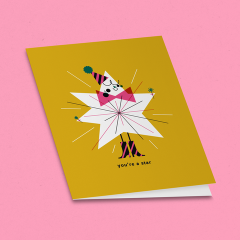 You're A Star Greeting Card