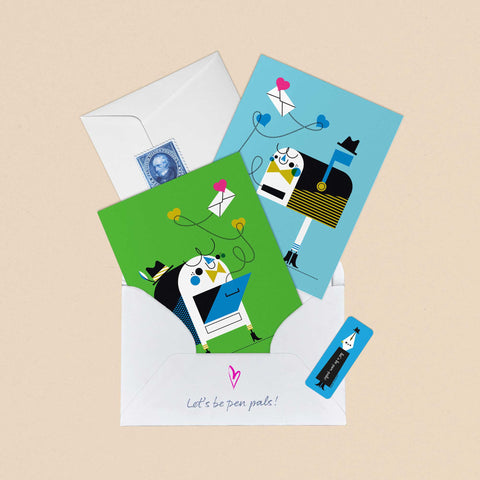 Penpal Letter Writing Greeting Card Kit
