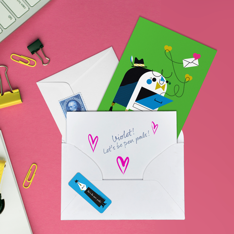 Penpal Letter Writing Greeting Card Kit