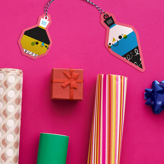 Holiday Ornament Gift Tags
