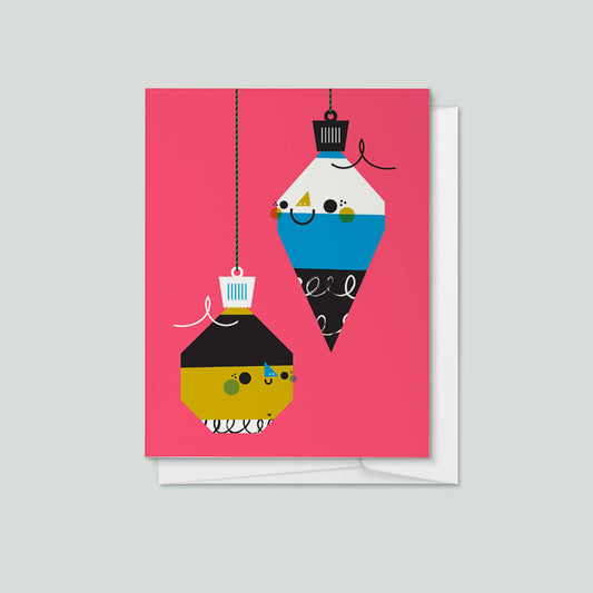 Holiday Ornaments Greeting Card
