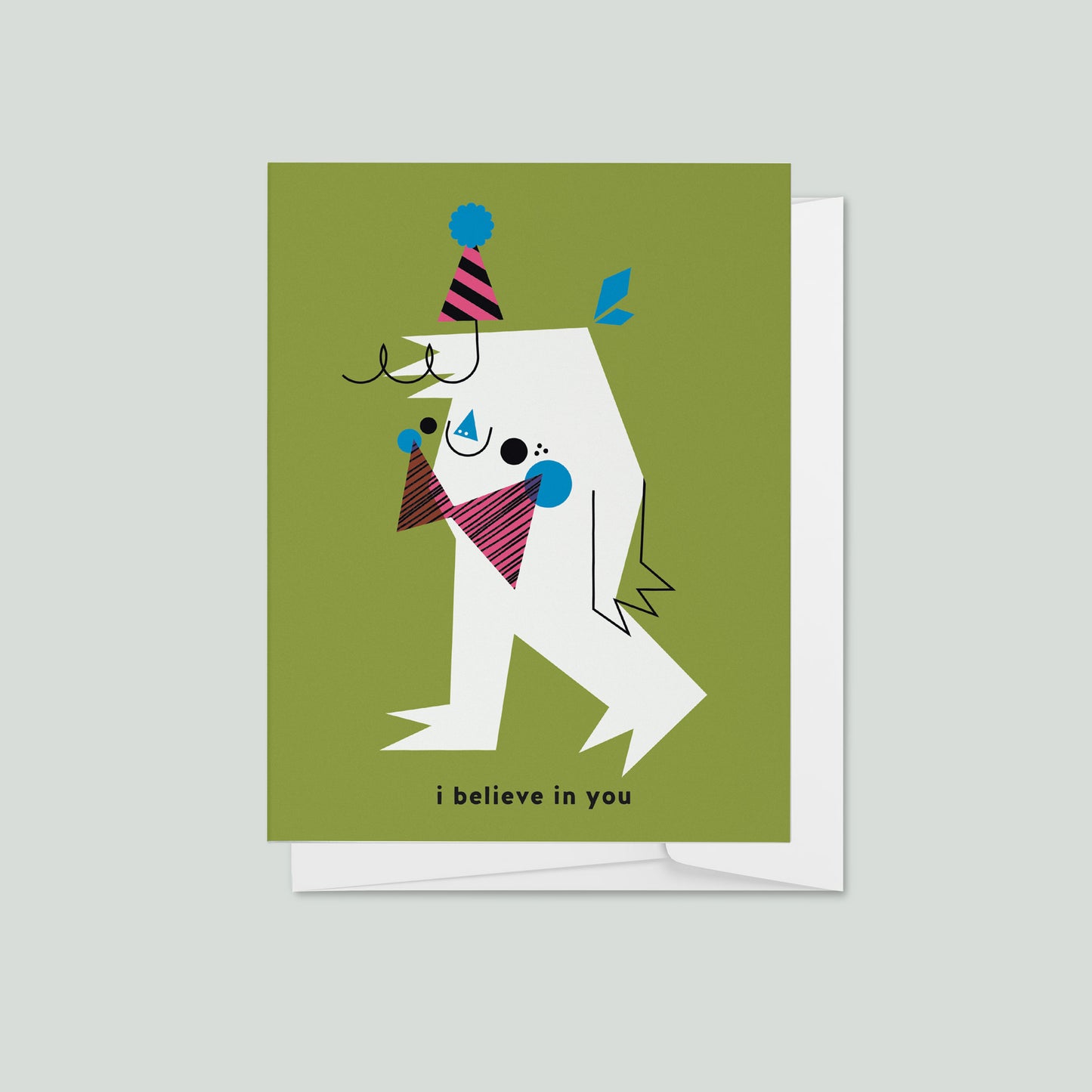 I Believe In YOU Monster Greeting Card