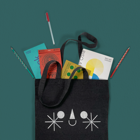 The Smile Hand-Printed Tote