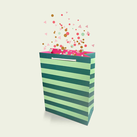 Watermelon Stripe Gift Bag