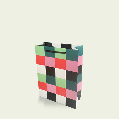 Pixel Squares Gift Bag