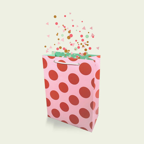 Red Dots Gift Bag