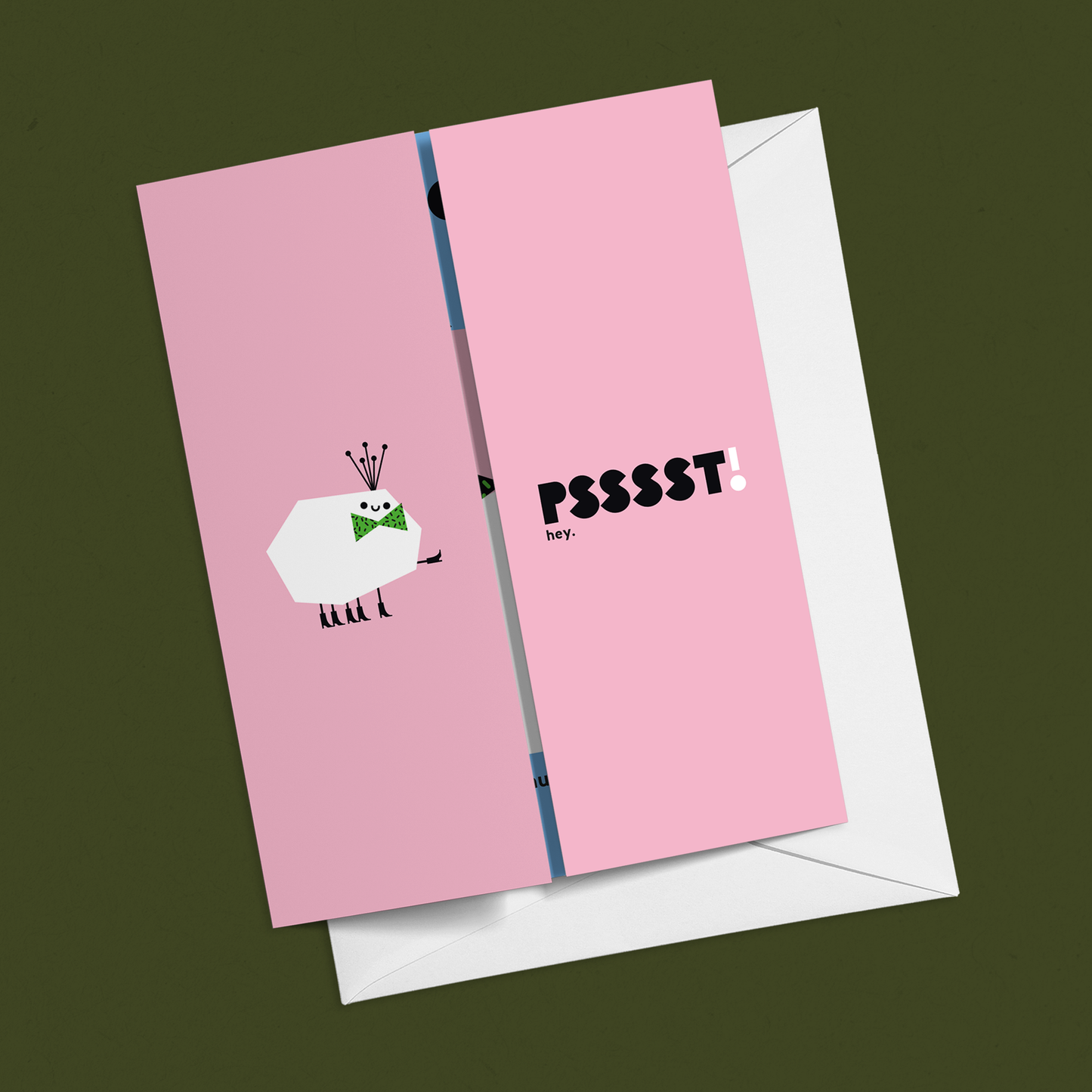 Surprise Spider Hug Gatefold Greeting Card