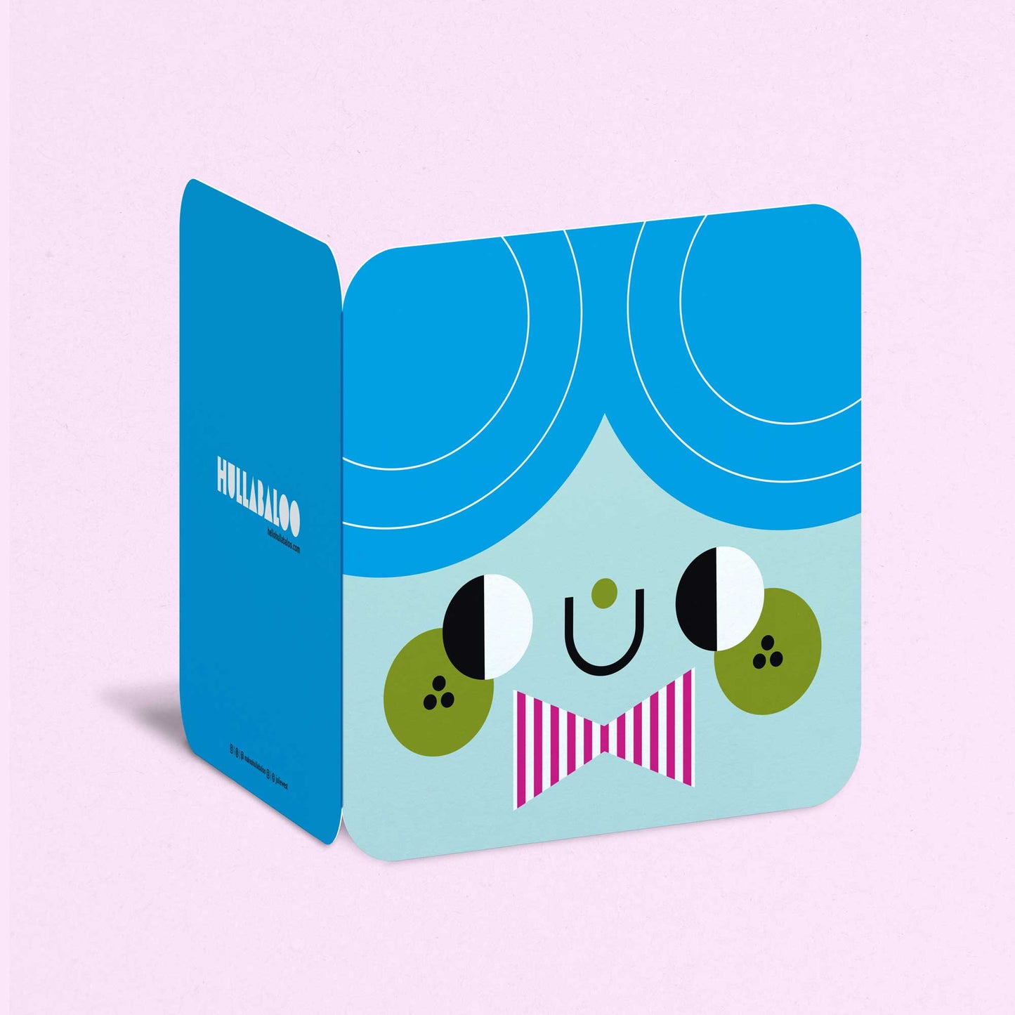 Blue Smiles Any Occasion Greeting Card (Final Stock)