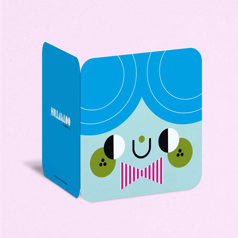 Blue Smiles Any Occasion Greeting Card