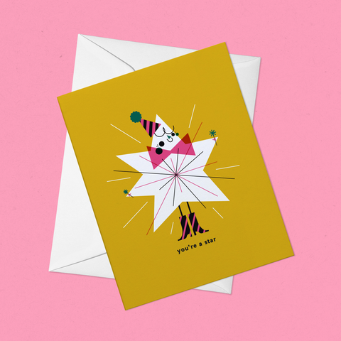 You're A Star Greeting Card
