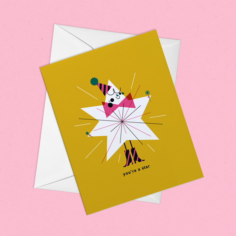 You're A Star Greeting Card