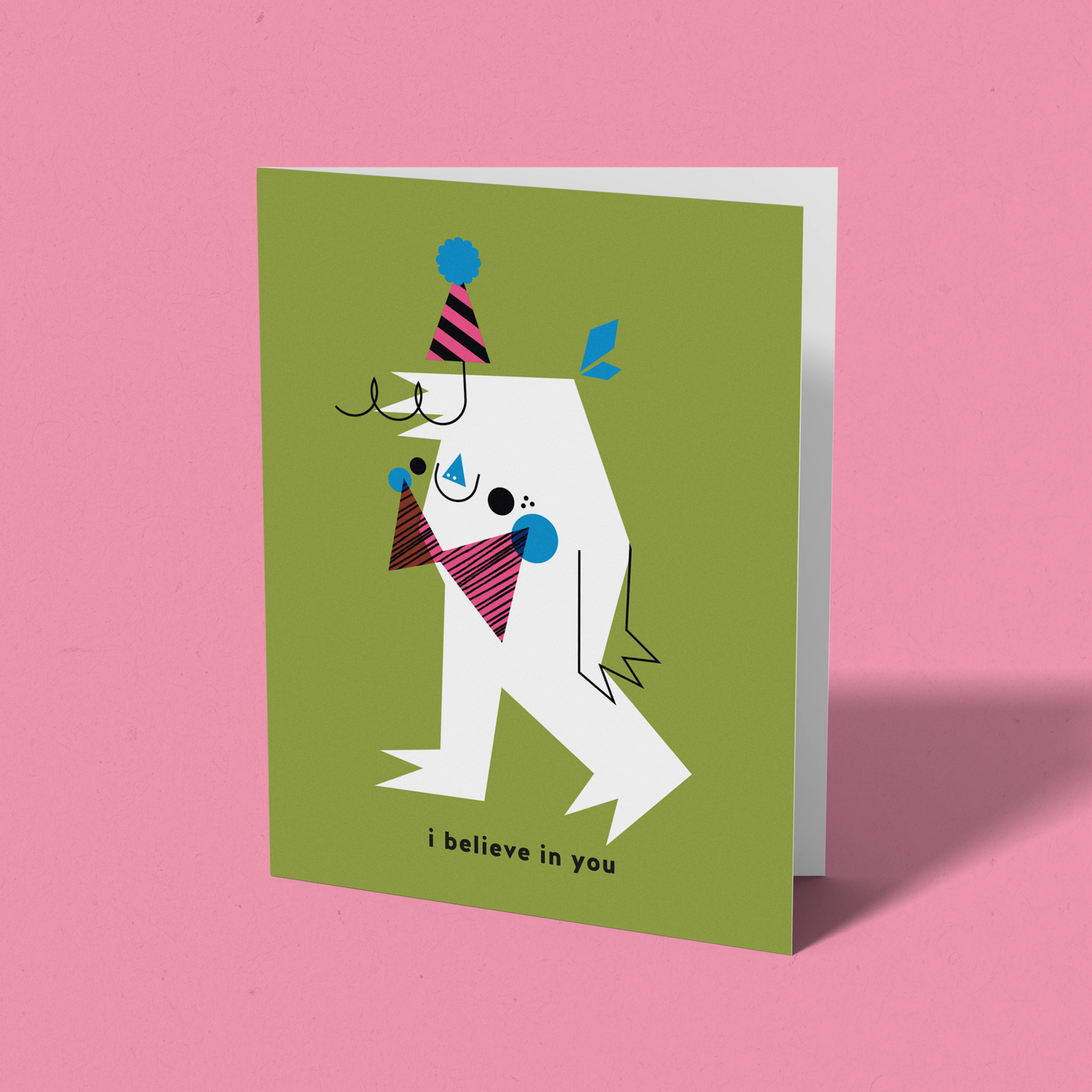 I Believe In YOU Monster Greeting Card