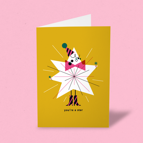 You're A Star Greeting Card
