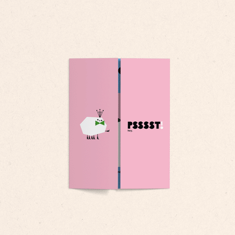 Surprise Spider Hug Gatefold Greeting Card