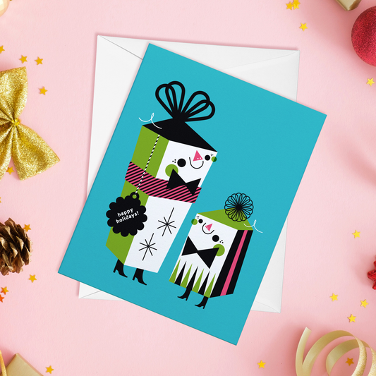 Holiday Presents Greeting Card (Final Stock)