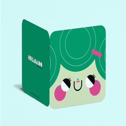 Green Smiles Any Occasion Greeting Card
