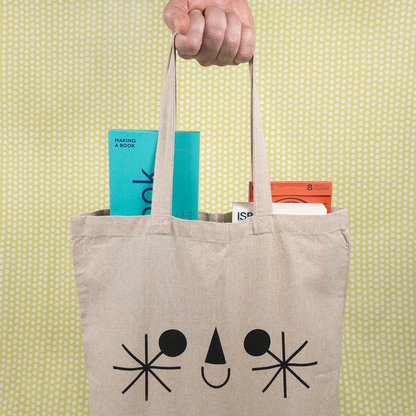 The Smile Hand-Printed Tote